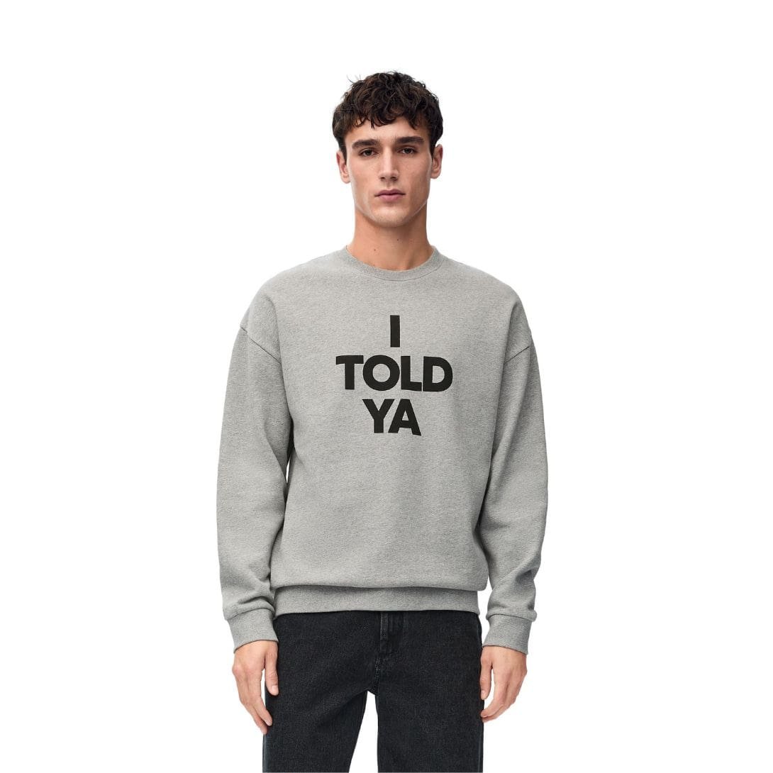 LOEWE RELAXED FIT SWEATSHIRT IN COTTON