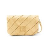 LOEWE GOYA PUFFER MINI BAG IN SHINY LAMBSKIN