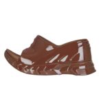 GIVENCHY MARSHMALLOW WEDGE SANDALS IN RUBBER