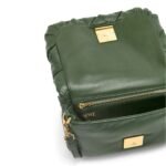 LOEWE GOYA PUFFER MINI BAG IN SHINY LAMBSKIN