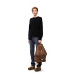 LOEWE ASYMMETRIC SWEATER IN WOOL