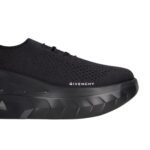 GIVENCHY MARSHMALLOW WEDGE SNEAKERS IN RUBBER AND KNIT