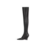 GIVENCHY RAVEN OVER THE KNEE BOOTS IN LEATHER AND AYERS
