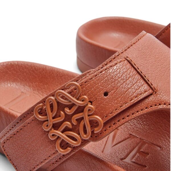 LOEWE ANAGRAM EASE SANDAL IN KIDSKIN