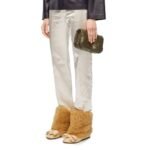 LOEWE GOYA PUFFER MINI BAG IN SHINY LAMBSKIN