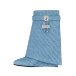 GIVENCHY SHARK LOCK ANKLE BOOTS IN RAFFIA