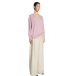 DRIES VAN NOTEN MERINO WOOL SWEATER PINK
