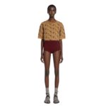 DRIES VAN NOTEN FITTED BRIEFS WINE