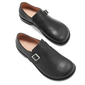 LOEWE CAMPO BUCKLE DERBY IN CALFSKIN