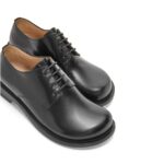 LOEWE DERBY SHOE IN BRUSHED CALFSKIN