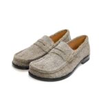 LOEWE CAMPO LOAFER IN BRUSHED SUEDE