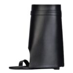 GIVENCHY SHARK LOCK SANDALS IN LEATHER