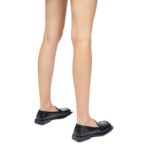 THE ATTICO ''MICOL'' BLACK LOAFERS