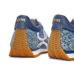 LOEWE FLOW RUNNER IN NYLON AND BRUSHED SUEDE