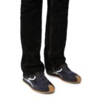 LOEWE FLOW RUNNER IN NYLON AND SUEDE