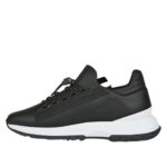 GIVENCHY SPECTRE RUNNER SNEAKERS IN LEATHER WITH ZIP