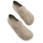 LOEWE LAGO SLIPPER IN BRUSHED SUEDE