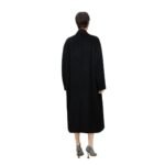 LOEWE DOUBLE BREASTED COAT IN LLAMA AND WOOL