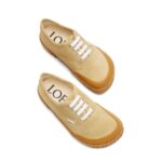 LOEWE TERRA VULCA LACE UP SNEAKER IN SUEDE