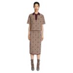 DRIES VAN NOTEN KNITTED SKIRT AUBER