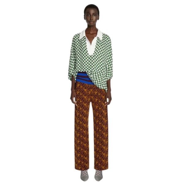 DRIES VAN NOTEN KNITTED PANTS AUBER