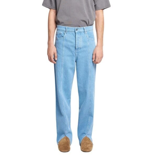 NANUSHKA TIBES SPLIT-HEM JEANS