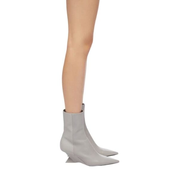 THE ATTICO ''CHEOPE'' ANKLE BOOT GREY
