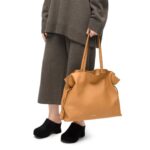 LOEWE FLAMENCO CLUTCH XL BAG IN CALFSKIN NAPPA