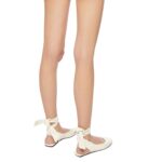 THE ATTICO ''CLOE'' WHITE BALLERINA