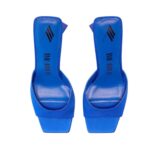 THE ATTICO ''MINI DEVON'' ELECTRIC BLUE MULE