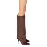 THE ATTICO ''SIENNA'' CHOCOLATE BOOT