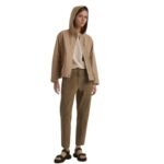 YVES SALOMON COTTON-BLEND JACKET