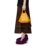 LOEWE COMPACT HAMMOCK BAG IN CALFSKIN