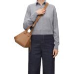 LOEWE COMPACT HAMMOCK BAG IN CALFSKIN