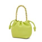 LOEWE MINI FLAMENCO PURSE BAG IN SOFT LAMBSKIN