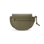 LOEWE GATE DUAL MINI BAG IN SOFT CALFSKIN AND JACQUARD