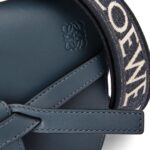 LOEWE GATE DUAL MINI BAG IN SOFT CALFSKIN AND JACQUARD