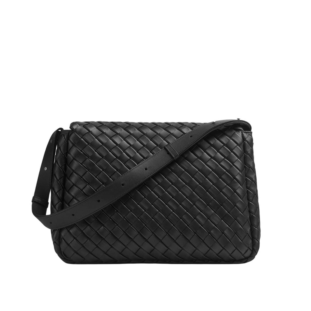 BOTTEGA VENETA LARGE COBBLE MESSENGER 1 BOTTEGA VENETA LARGE COBBLE MESSENGER