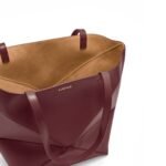 LOEWE PUZZLE FOLD TOTE BAG IN SHINY CALFSKIN