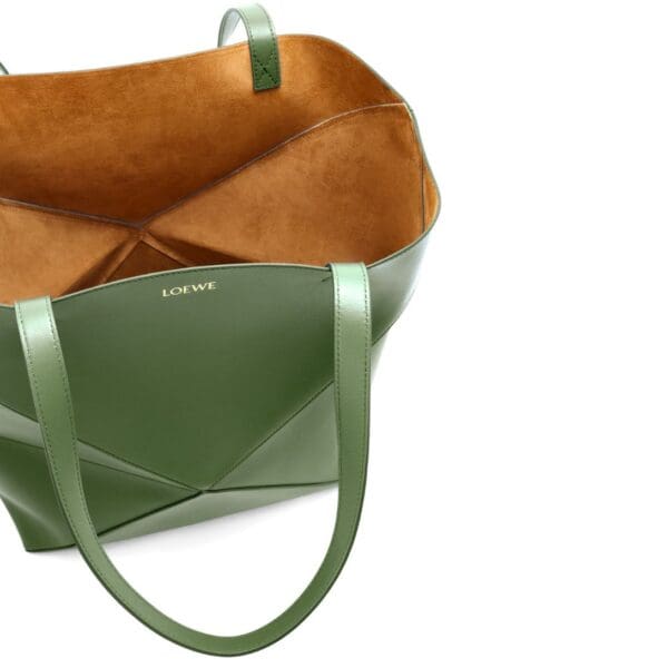 LOEWE PUZZLE FOLD TOTE XL BAG IN SHINY CALFSKIN