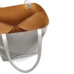 LOEWE PUZZLE FOLD TOTE XL BAG IN SHINY CALFSKIN