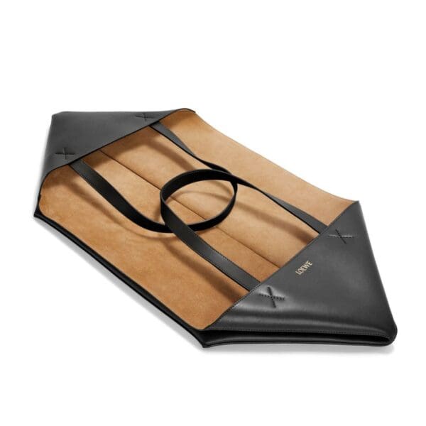 LOEWE PUZZLE FOLD TOTE XXL BAG IN SHINY CALFSKIN