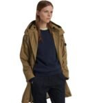 YVES SALOMON MID-LENGTH PARKA