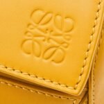 LOEWE SMALL PUZZLE BAG IN SATIN CALFSKIN
