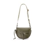 LOEWE SMALL GATE BAG IN SOFT CALFSKIN AND JACQUARD