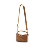 LOEWE SMALL PUZZLE BAG IN SATIN CALFSKIN