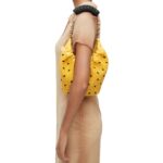 LOEWE MINI SQUEEZE BAG IN LEATHER WITH BEADS