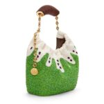 LOEWE MINI SQUEEZE BAG IN LEATHER WITH BEADS