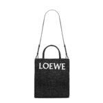 LOEWE STANDARD A4 TOTE BAG IN RAFFIA