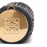 LOEWE BRACELET POUCH IN LAMB NAPPA AND BRASS